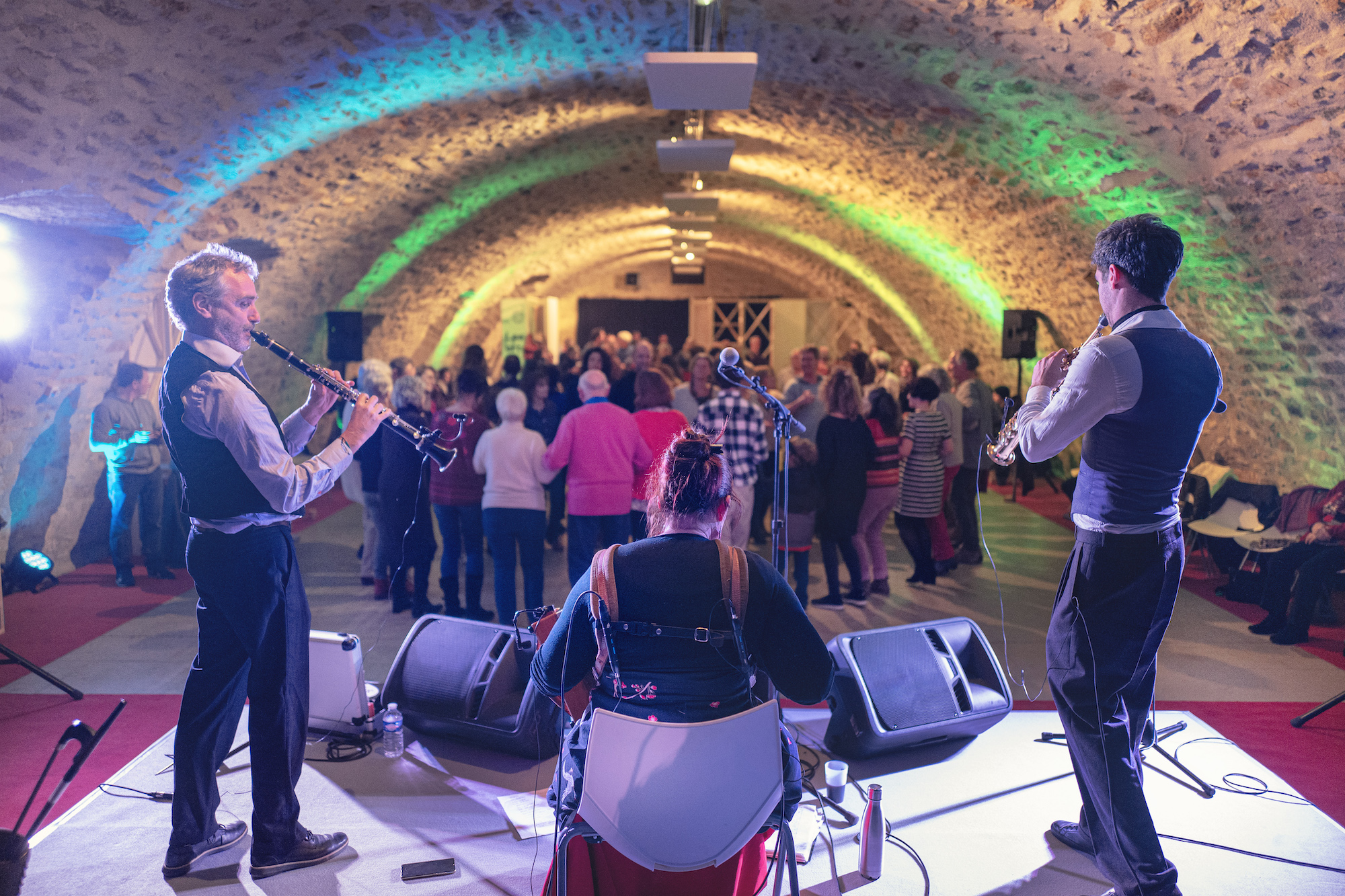 Inauguration de l'Abbaye médiévale de Lagrasse, centre culturel Les arts de lire © Idriss Bigou-Gilles